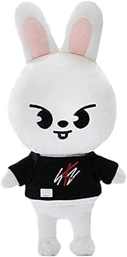 SKZOO Plüschtier Stray Kids Puppe Plüschtier Cartoon Niedlich Wolf Chan Leebit DWAEKKI Jiniret Han Quokka BbokAri PuppyM Foxl.NY Puppe 21 cm (Leebit) von AFSC