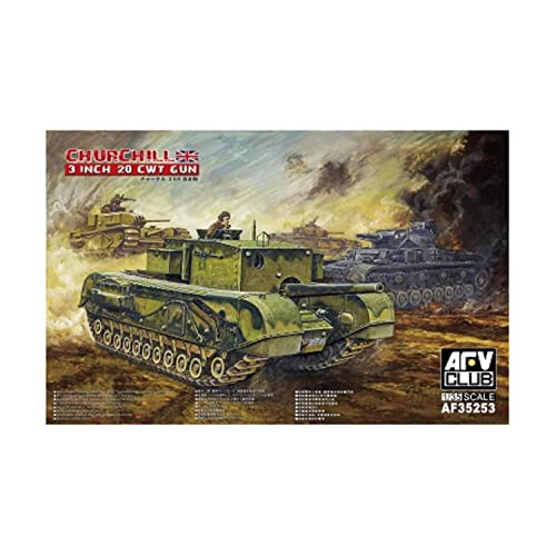 AFV CLUB AFV35253-1/35 Britischer Churchill Gun Carrier, 3 Zoll von AFV Club