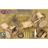 AFV-Club AF35264 1:35 WW2 British Rota trailer W/2 Pounder Ammunition Set von AFV CLUB