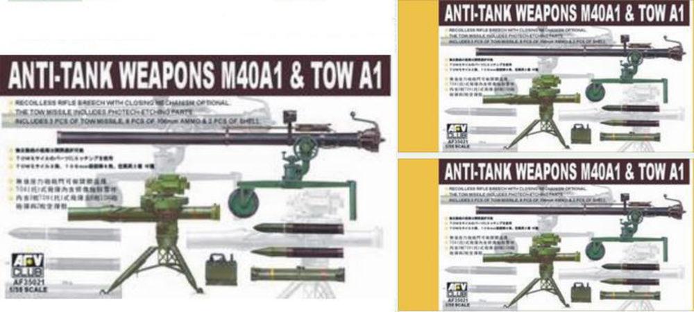 106 mm + TOW / ANTITANK WEAPONS von AFV-Club