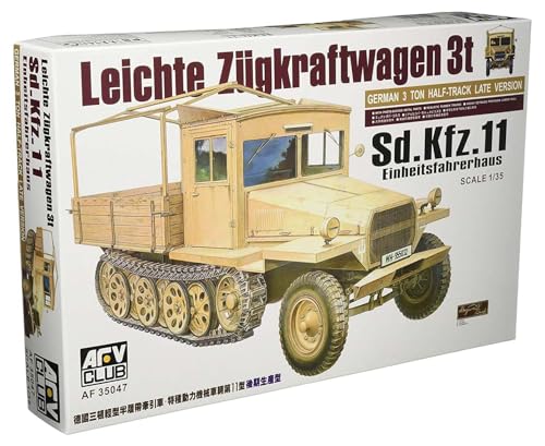 AFV-Club 35047 SDKFZ11 Late Version with Wood Cab, Fahrzeuge von AFV Club