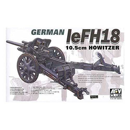 AFV-Club 35050 LEFH18 Field Gun, 10.5 cm, Fahrzeuge von AFV Club