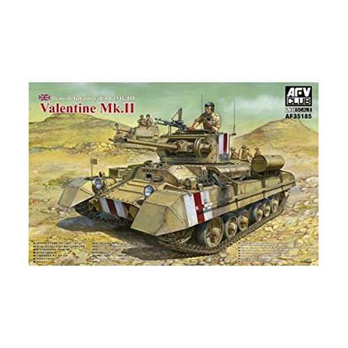 AFV-Club 35185 Valentine Mk.II, Fahrzeuge von AFV Club