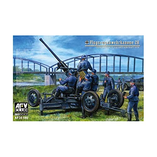 AFV-Club AF35186 Flak 28 Bofors WW II German, Fahrzeuge, 40 mm von AFV Club