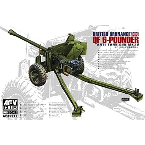 AFV-Club AF35217 British Mk.4 6PDR Anti-Tank Gun, Fahrzeuge von AFV Club