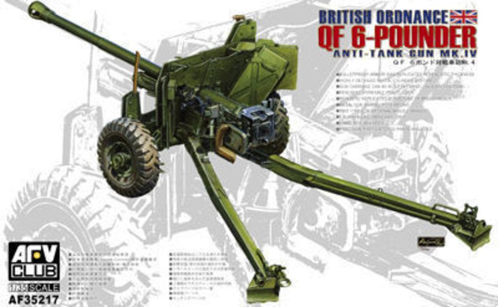 British Mk.4 6pdr Anti-tank Gun von AFV-Club