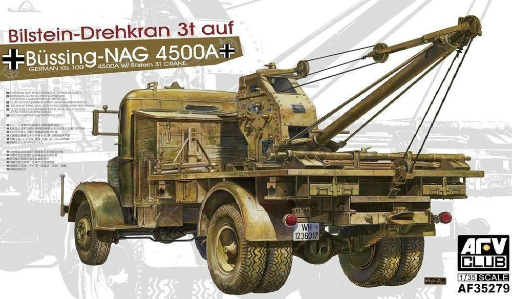 Büssing-NAG 4500A Bilstein-Drehkran 3t a von AFV-Club