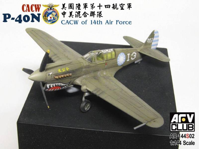 CACW P40-N (CACW of 14th Air Force) von AFV-Club