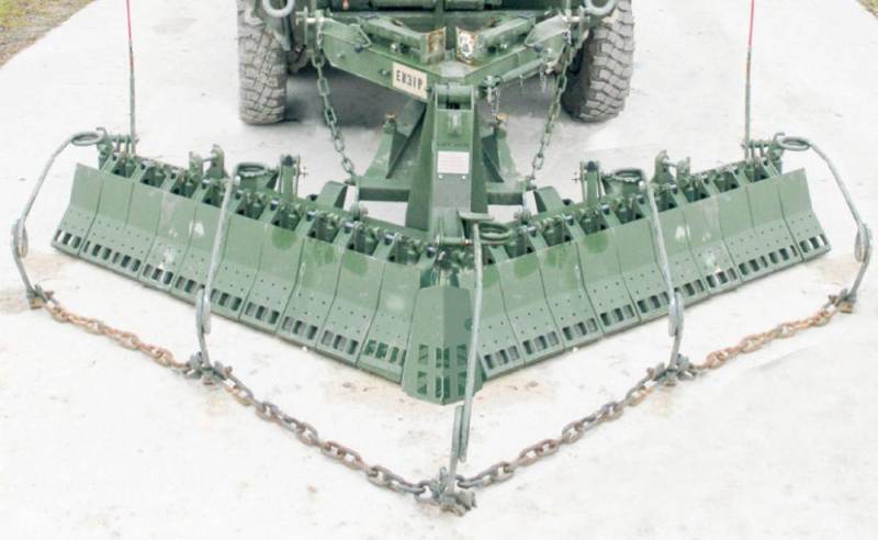 Chain & spring Hanger for M1132 Stryker von AFV-Club