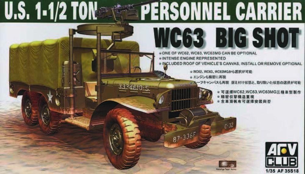 DODGE WC-63 6X6 TRUCK von AFV-Club