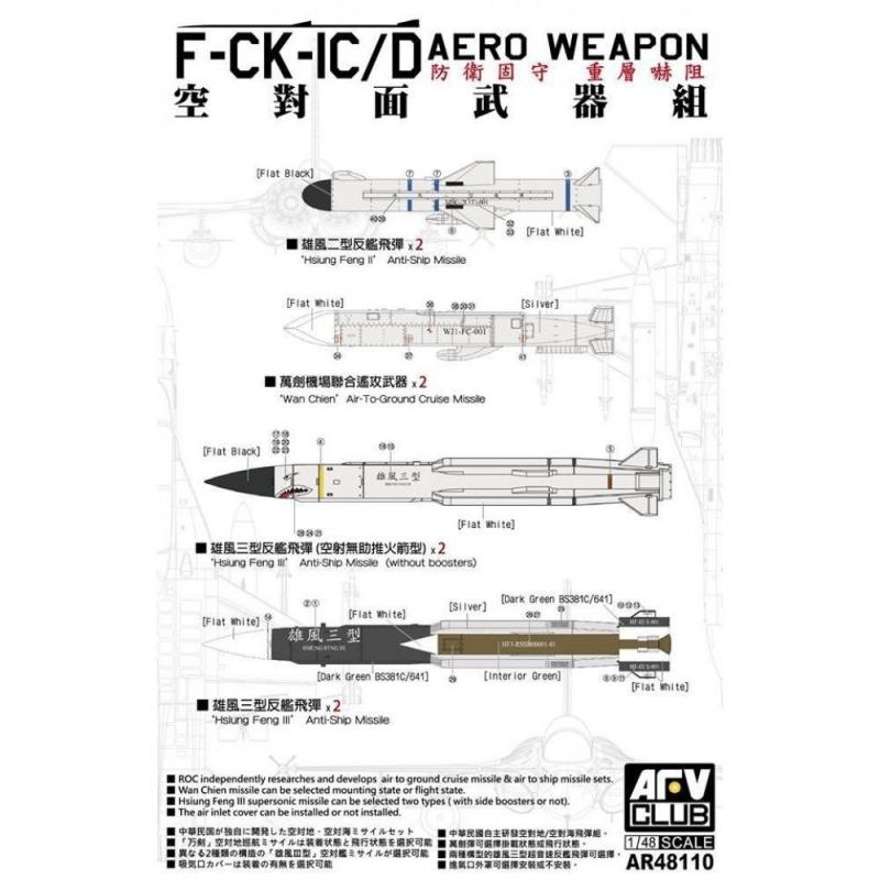 F-CK-IC/D Aero Weapons von AFV-Club