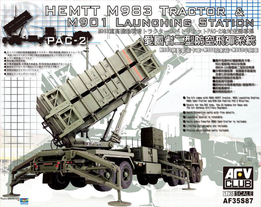 HEMIT M983 Tractor w/Patriot PAC-2 von AFV-Club