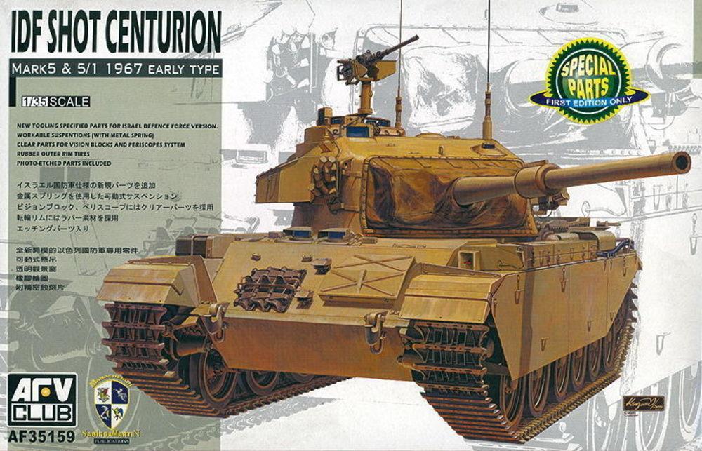 IDF Shot Centurion Mark 5 & 5/1 1967 Early Type von AFV-Club