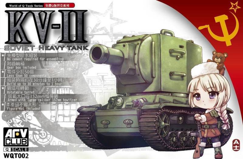 Kv-II (Q series kit) von AFV-Club