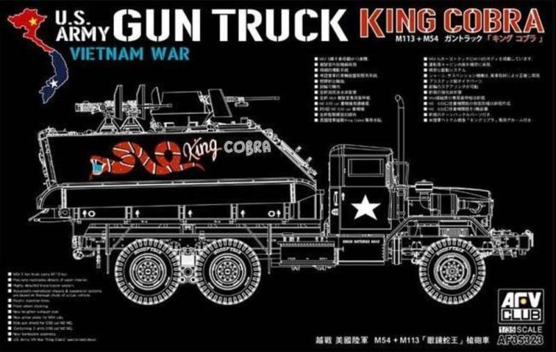 M113 + M54A2 - Gun Truck von AFV-Club