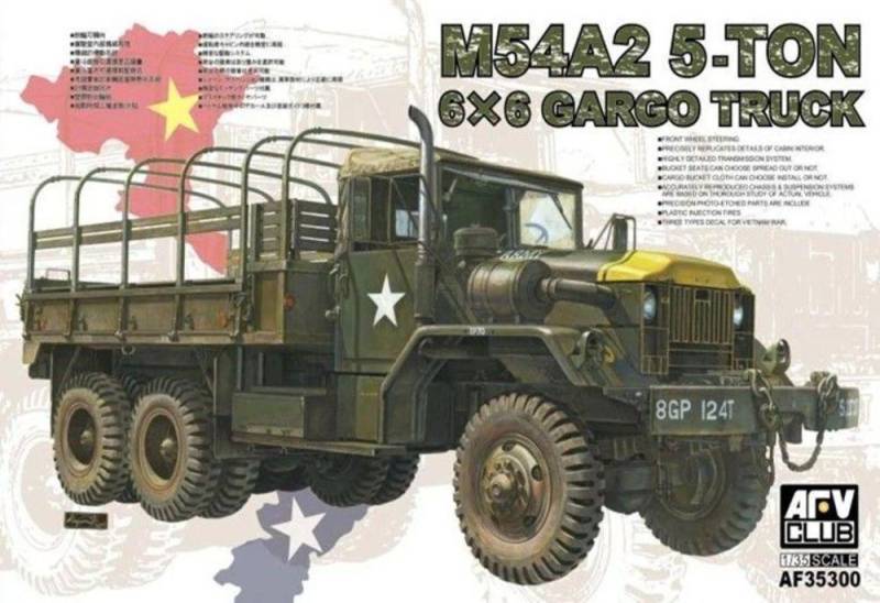 M54A2 5-Ton 6x6 Cargo Truck von AFV-Club