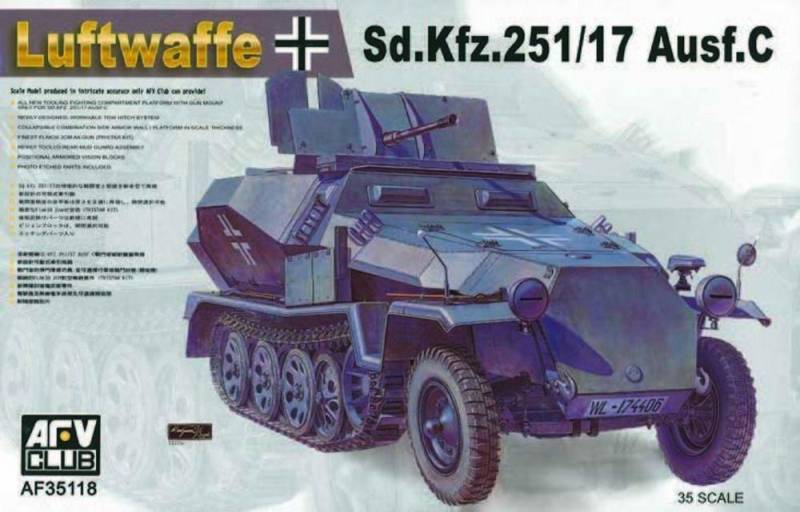 SDKFZ 251/17 DIV. HERMAN GOERING von AFV-Club