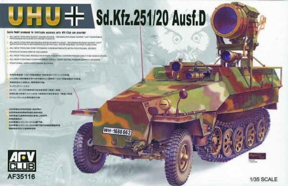 SDKFZ 251/20 AUSF D ´´UHU´´ von AFV-Club