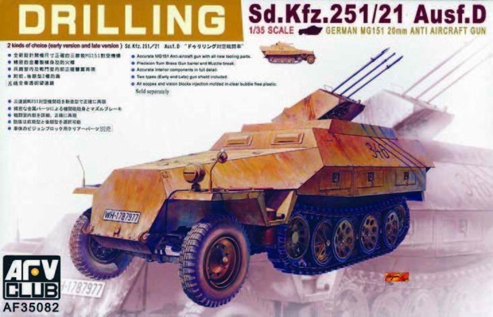 SDKFZ 251/21 DRILLING von AFV-Club