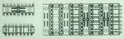 T-34 55cm stamped track (workable) von AFV-Club