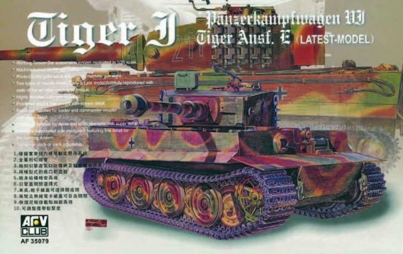 TIGER I AUSF E von AFV-Club