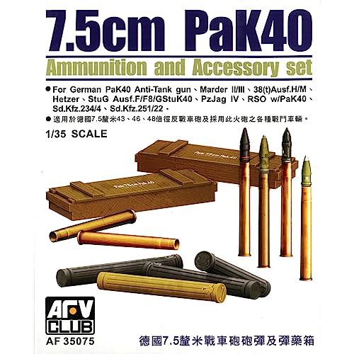 AFV-Club 35075 - Modellbauzubehör Pak 40 Ammo Set von AFV Club