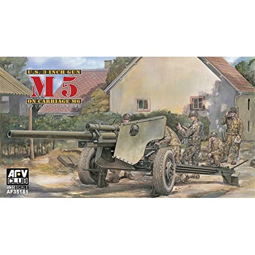 Unbekannt AFV-Club 35181 - Modellbausatz U S 3 inchM5 on Carriage M6 von AFV Club