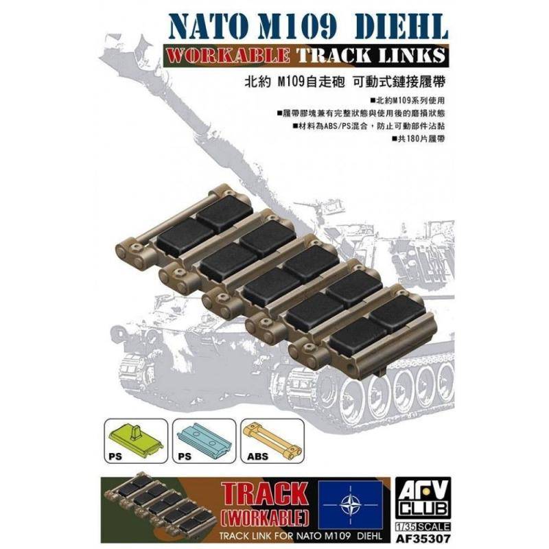 Workable tracks for M109 NATO Diehl von AFV-Club