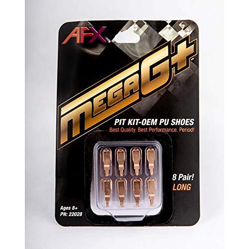 AFX Racing 22028 Mega G+ Pit Kit-OEM PU Shoes - Long von AFX