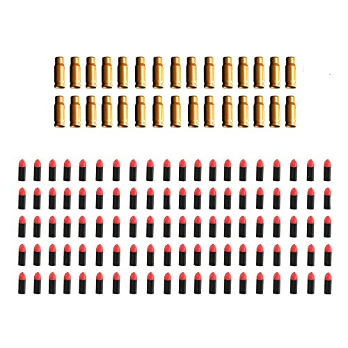 AGDLLYD Schaumstoff Munition,Kugel Munition,Munition für Spielzeugpistole,Spielzeugwaffenzubehör für Kinder,Jungen und Mädchen -100 Stück von AGDLLYD