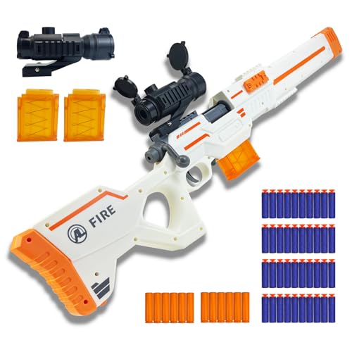 AGM MASTECH Spielzeug Pistole Kinder, Soft Bullet Gun, Weiche Schaumstoff-Spielzeugpistole, Schaumstoff Soft Bullet Gun, Schaumstoff Pistole, Spielzeugpistole für 6+ Kindergeschenke von AGM MASTECH