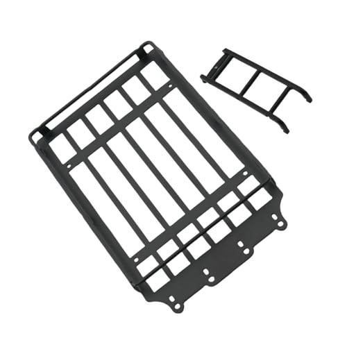 AGONEIR Fernbedienung Crawler Gepäck Dach Rack Mit Leiter Upgrade Zubehör Fahrzeug Teil Für 1/18 Crawler Auto Dekoration von AGONEIR