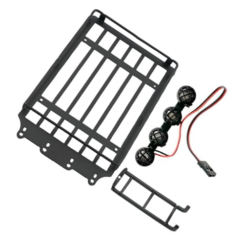 AGONEIR Fernbedienung Crawler Gepäck Dach Rack Mit Leiter Upgrade Zubehör Fahrzeug Teil Für 1/18 Crawler Auto Dekoration von AGONEIR