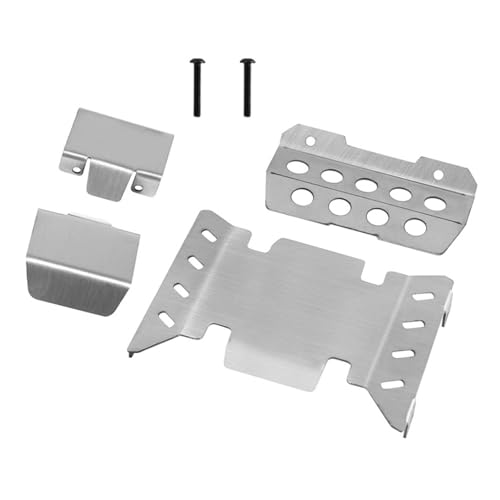 AGONEIR Metall Skid Platte Werkzeug Für 1/10 Fernbedienung Crawler Chassis Für Crawler Zubehör Modell Crawler Auto Spielzeug von AGONEIR