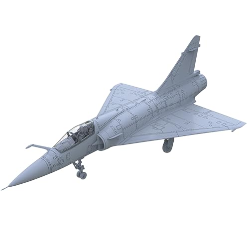 1/144 Maßstab DIY Militärmodell Frankreich Mirage 2000C-S5 Kampfflugzeug Ungefärbtes Harzmodell for DIY Miniaturformensammlung von AGSDGAWD