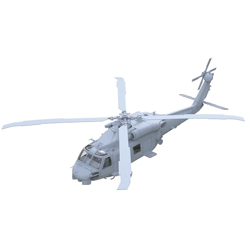 1/144 Maßstab DIY Militärmodell US Navy SH-60B Seahawk Kampfhubschrauber Angriff Unmontiertes Ungefärbtes Harzmodell von AGSDGAWD