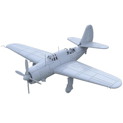 1/144 Maßstab DIY Militärmodell US SB2C-4 Helldiver Torpedobomber Unmontiertes Unbemaltes Resinmodell - DIY Szenenbauform von AGSDGAWD