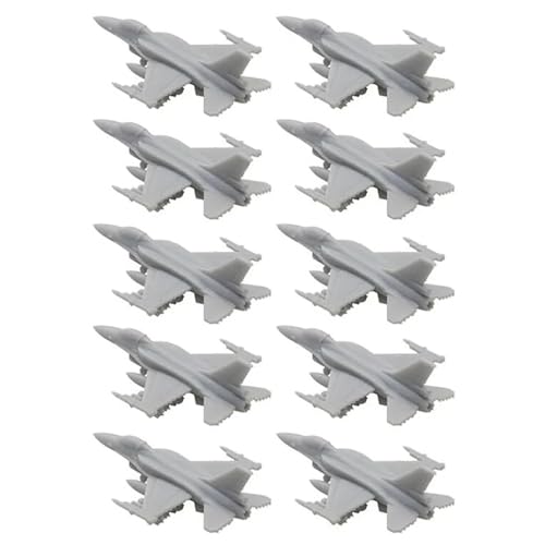 10 STÜCKE DIY Modell Fighting Falcon Harz Militärmodell F-16E Fighter 1/2000-1/350 Simulationsmodell Flugzeugform Flugzeug(1/400(36.7mm)) von AGSDGAWD