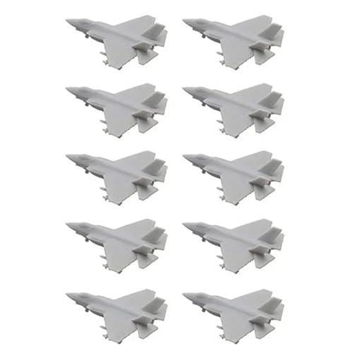 10 STÜCKE Militärmodell F-35C Lightning II Trägermaschine 1/2000-1/350 Modell Harz Kampfflugzeug DIY Szene Montageform(1/400(38.5mm)) von AGSDGAWD