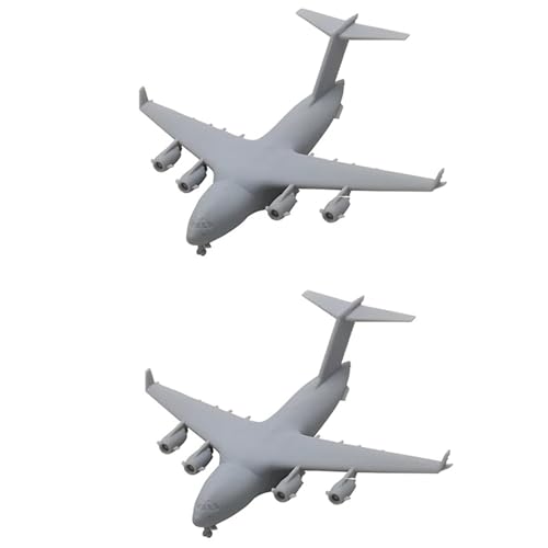 2 STK Transportflugzeugmodell C-17 Globemaster III Maßstab 1/700 1/400 1/350 Harzmodell Luftfrachter Transport Von Flugzeugen DIY Bastelbegeisterte(1/350 (152mm)) von AGSDGAWD