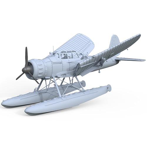 2 STK. 3D-Militärmodell, Maßstab 1/200, Arado AR-196 A-1 Leichtes Wasserflugzeug, Klappflügel, Ungefärbtes Harzmodell, Deutsches Flugzeug Aus Dem Zweiten Weltkrieg, DIY-Modell von AGSDGAWD