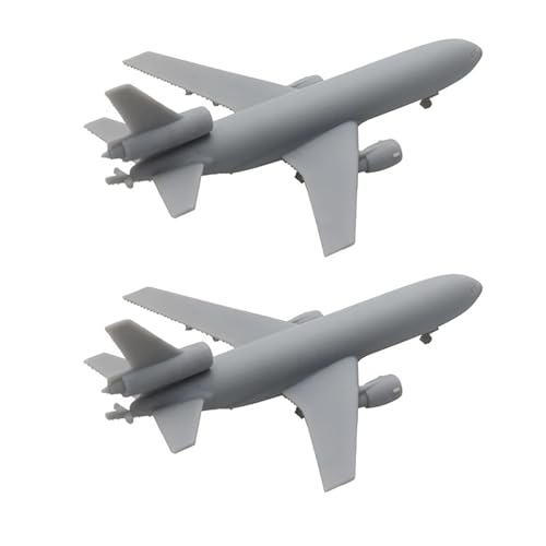 2 STÜCKE KC-10 Tanker Integriertes Harzflugzeug DIY-Modell 1/2000 1/700 Simulation Exquisite Restaurierung Von Extender-Modellen for Sammeln(1/2000 (23mm)) von AGSDGAWD