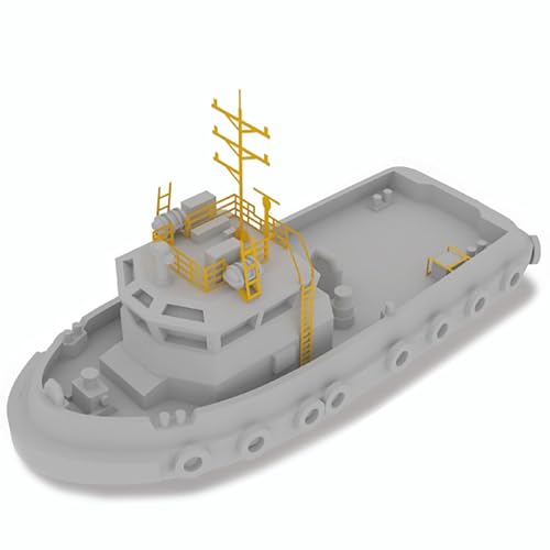 2 Stück Sowjetischer Hafenschlepper Agoy 1/700 – 3D-Resin-Bausatz Für Militärmodellbauer Und Sammler 2 Stück Sowjetischer Hafenschlepper Agoy 1/700 – 3D-Resin-Bausatz Für Militärmodellbauer Und Sammler von AGSDGAWD
