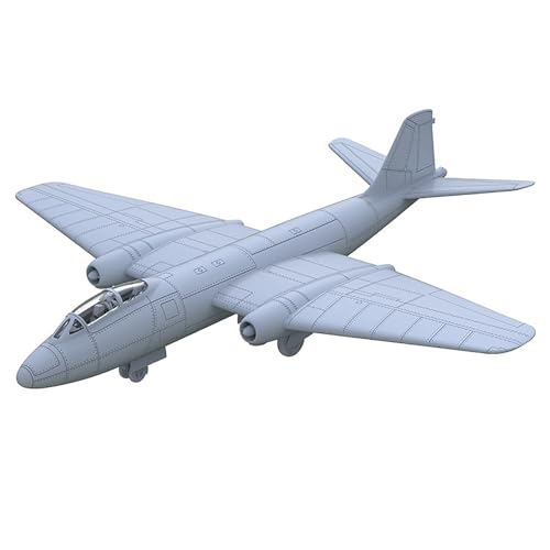 3D-Militärmodell Im Maßstab 1/100, B-57B Canberra-Bomber Der US-Luftwaffe, Ungefärbtes Harzmodell, Detaillierte Flugzeugsammlung Aus Der Zeit des Kalten Krieges von AGSDGAWD