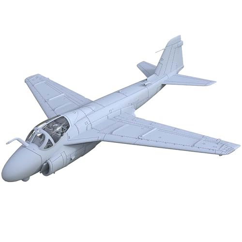 3D-Militärmodell Im Maßstab 1/100, US A-6 Intruder Angriffsflugzeug, Ungefärbtes Harzmodell, DIY-Miniaturformensammlung, 1 Stück von AGSDGAWD