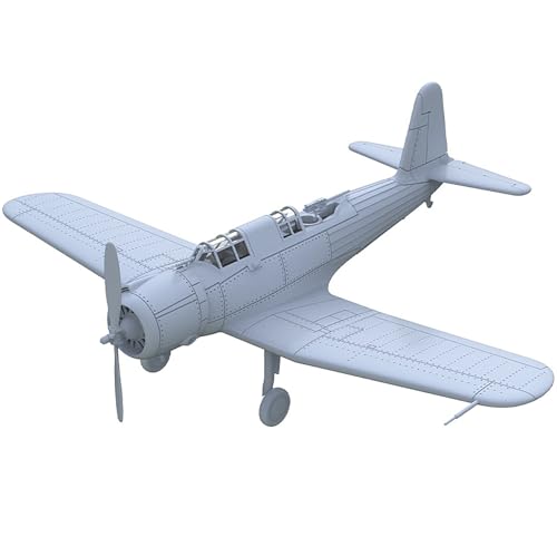 3D-Militärmodell Im Maßstab 1/100 US SB2U-3 Vindicator Sturzkampfbomber-Kämpfer Ungefärbtes Harzmodell DIY Miniatur-Formensammlung von AGSDGAWD