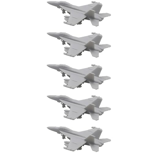 5 STÜCKE 1/2000-1/350 DIY-Modell EA-18G Growlers Kampfflugzeug Ungefärbtes Harzmodell Elektronisches Kriegsflugzeug for DIY-Hobbys Militärmodell(1/350 (52mm)) von AGSDGAWD