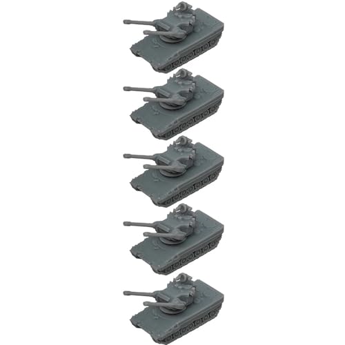 5 STÜCKE DIY Modell Leopard 2 Marksman Flugabwehrfahrzeugmodell 1/700 1/350 Doppelläufiger Selbstfahrender Panzerharzmodell for Die Militärsammlung(1/700 (1.27mm)) von AGSDGAWD