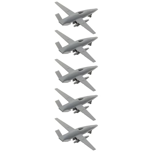 5 STÜCKE DIY Modell MQ-25 1/2000-1/350 Maßstab Schiffsgestütztes Luftbetankungsflugzeug Zubehör Betanktes Flugzeug Militärmodell(1/350(44mm)) von AGSDGAWD