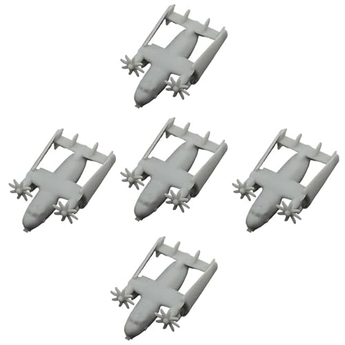 5 STÜCKE DIY Modell Schiffstransportflugzeug C-2A Greyhound Maßstab 1/2000-1/350 Gefaltete Flügel Transport Von Gütern Flugzeug Militärmodell Zur Anzeige(1/2000 (7mm)) von AGSDGAWD